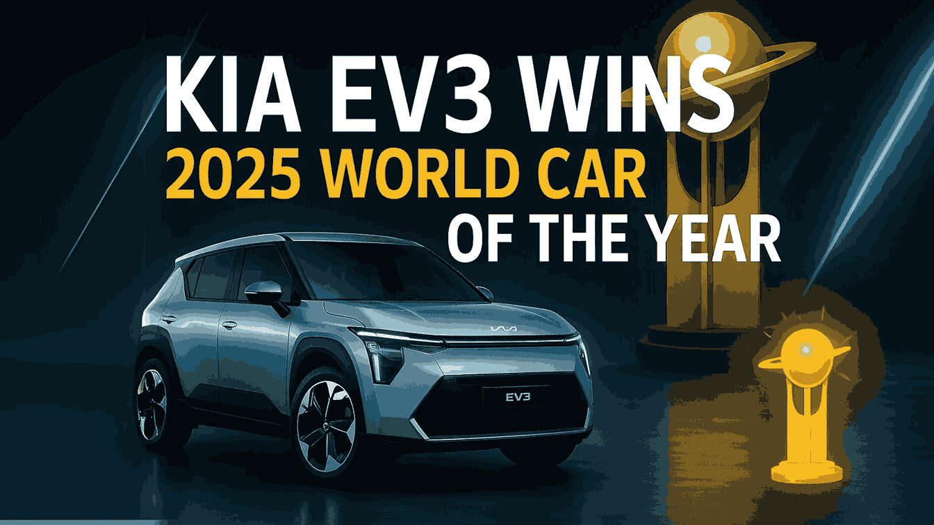 Kia EV3 wins 2025 World Car of the Year award